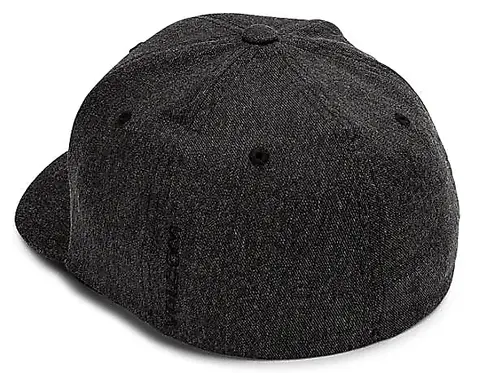 Volcom Full Stone HTHR Flexfit Hat Charcoal Heather - L/XL 
