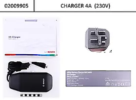Bosch Charger 4A Standard Charger 2022, without Powercable, Smart System