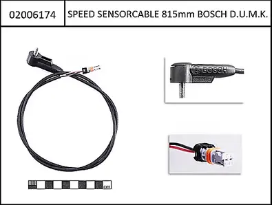 Bosch Speed Sensor 815mm 815mm, f. Gen4 i625Wh