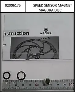Magnet for rotor for Magura Storm for Bosch, Yamaha & Flyon systems