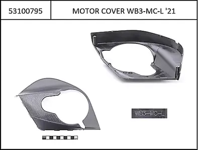 Motor Cover left Bosch Gen3 for Sinus Evolution models