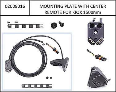Bosch Remote & Interface for Kiox 1500mm Display cable, incl. Remote 350mm