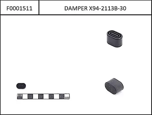 Yamaha Damping Rubber For Battery Mount Fom 2015 