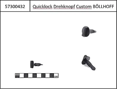 Böllhoff locking bolt (pin) f. Haibike Battery Cover, Haibike