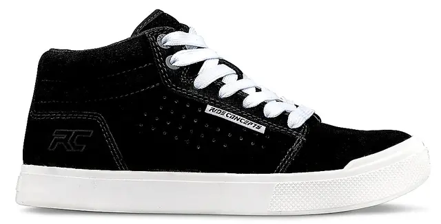 Ride Concepts Vice Mid Youth Black/White - EU34/US2 