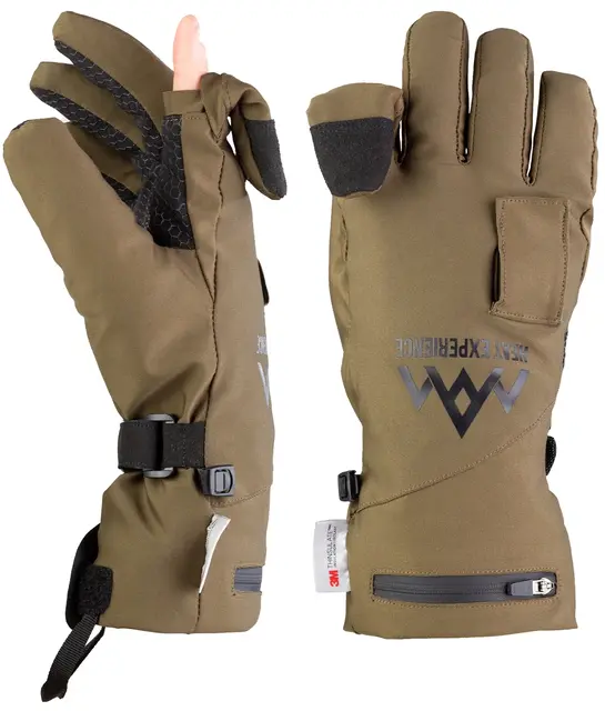 HeatX Heated Hunt Gloves XL Olive Green 