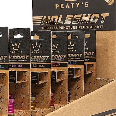 Peaty's Holeshot Tubeless Punc. Plugger POS Box - 1x12 Mixed Colours 